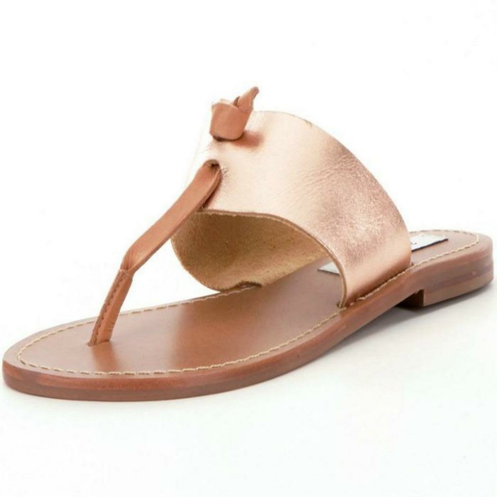 Steve Madden Olivia Sandals in Rose Gold Sz 9